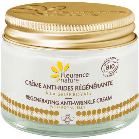 Fleurance nature Crème anti-rides régénérante à la Gelée Royale Bio 50ml Fleurance Nature
