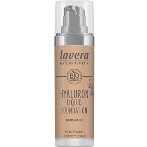 Lavera Fond de teint Hyaluron Warm Nude 03 30ml Onaturel