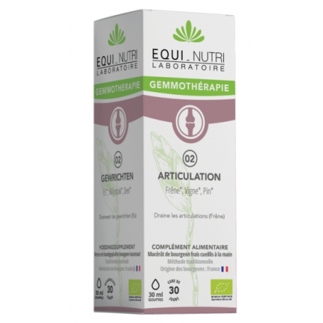Equi - Nutri Articulation No 2 Bio Flacon compte gouttes 30ml Onaturel
