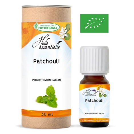 Phytofrance Huile essentielle de Patchouli bio Phytofrance
