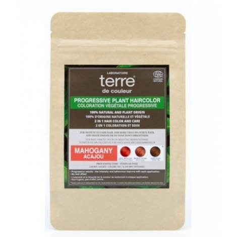 Terre de Couleur Coloration Végétale Progressive - Acajou 100g Onaturel