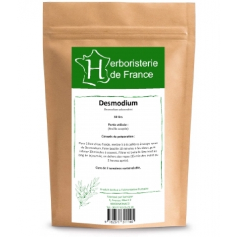 Herboristerie De France tisane Desmodium feuille coupée 30 gr Herboristerie de France