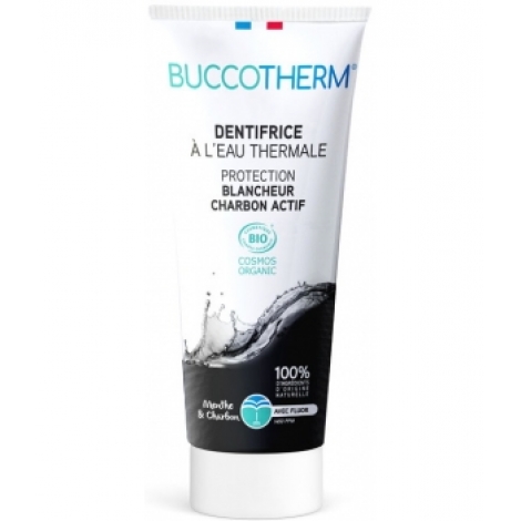 Buccotherm gel dentifrice blancheur au charbon actif Buccotherm
