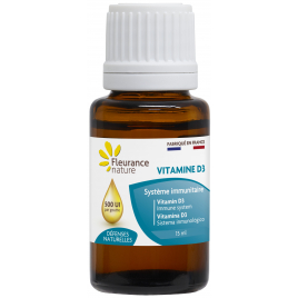 Fleurance Nature Vitamine D3 15 ml Onaturel défenses naturelles