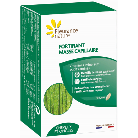 Fleurance Nature Fortifiant masse capillaire 60 comprimés beauté des cheveux trop ternes onaturel