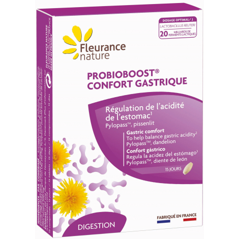 Fleurance Nature Probioboost confort gastrique racine d epissenlit lactobacillus reuteri Onaturel