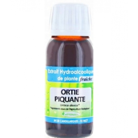 Phytofrance Extrait Hydro alcoolique ORTIE PIQUANTE bio 60ml Phytofrance