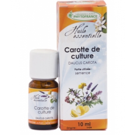 Phytofrance Huile essentielle de Carotte fruit 10 ml Phytofrance