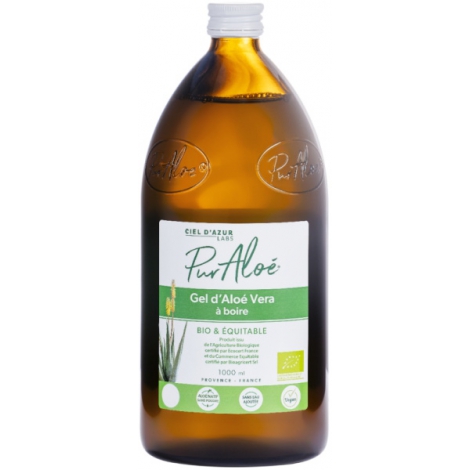 Puraloe Pur Gel d'Aloé Vera à boire 1L Puraloe