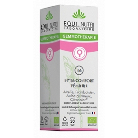 Equi - Nutri Confort Feminin No 16 Bio Flacon compte gouttes 30ml Equi - Nutri