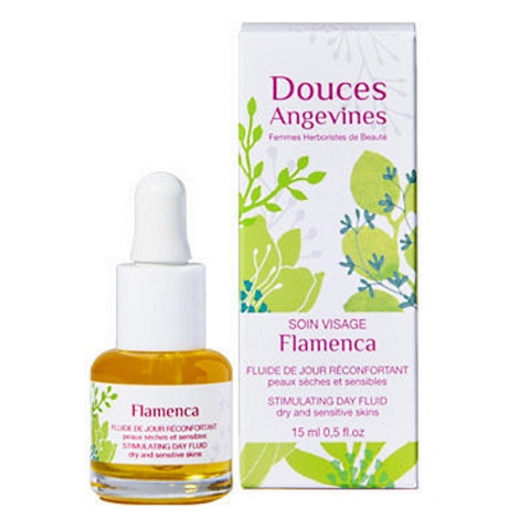 Les Douces Angevines Flamenca Soin de jour réconfortant baume fluide 15ml Onaturel
