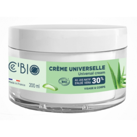 Cé'Bio Crème universelle Aloé Vera 200ml C'bio