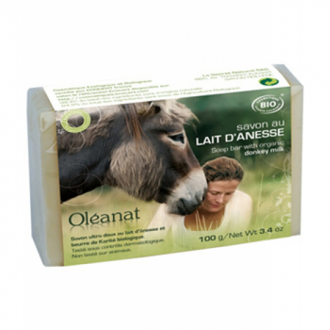 Oleanat Savonnette au lait d'ânesse 100g