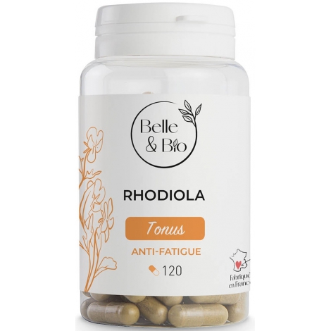 Belle et Bio Rhodiola Rosea 120 gélules adaptogène et énergisant Onaturel