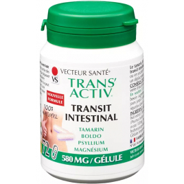 Vecteur Santé Trans'Activ 72 gélules tamarin psyllium sulfate de magnésium Onaturel