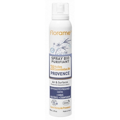 Florame Spray purifiant Provence aux 28 huiles essentielles 180ml aromathérapie Onaturel