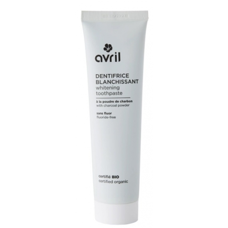 Avril Dentifrice blanchissant au charbon sans fluor 100 ml Avril Beauté