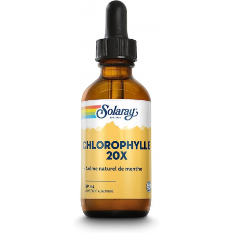 Solaray Chlorophylle Liquide 20X 59 ml Solaray