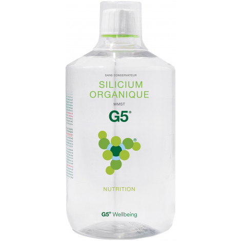 SILICIUM G5 Silicium Organique G5 LLR G5 sans conservateurs 500 ml Silicium G5 LLR