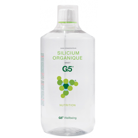 Silicium G5 Silicium Organique G5 LLR sans conservateurs 1 Litre Silicium Organique G5 LLR