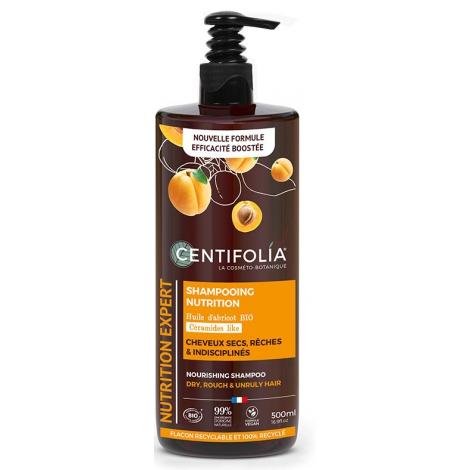 Centifolia Shampoing crème cheveux secs 500ml Centifolia