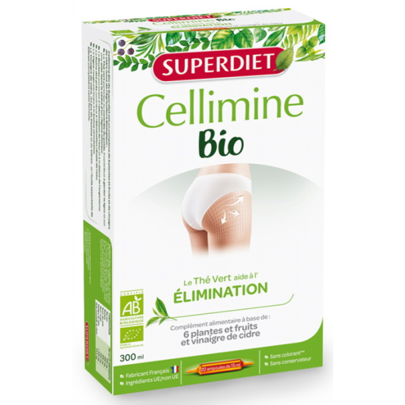 Super Diet Cellimine bio 20 Ampoules buvable de 15ml