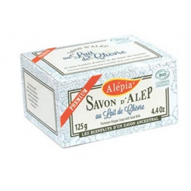 Alepia Savon d'Alep premium au lait de chèvre bio 125 gr Alepia