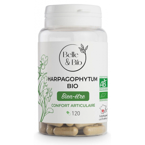 Belle et Bio Harpagophytum Bio 120 gélules Belle et Bio