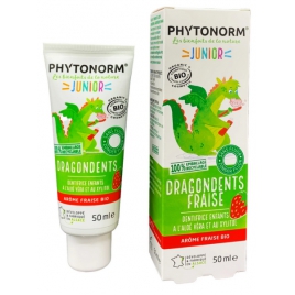 Phytonorm Dragondents fraise sans fluor 50 ml Phytonorm