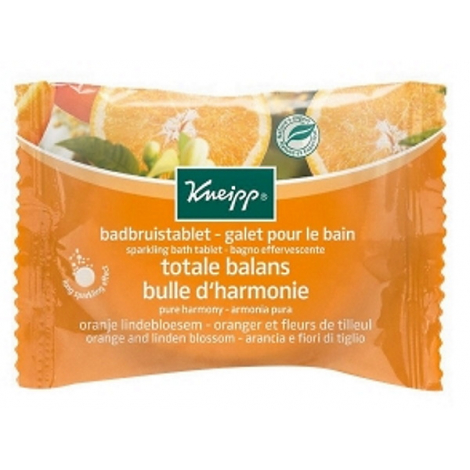 Kneipp Galet pour le Bain Fleurs de Tilleul Oranger Bulle d'Harmonie 80g Kneipp