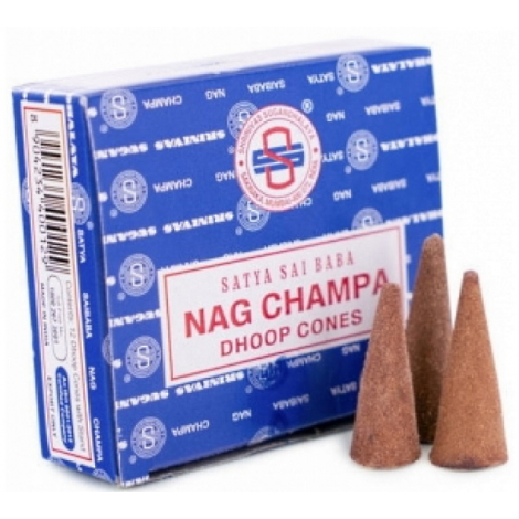 Nag Champa Encens en cône 10 pièces Herboristerie De Paris
