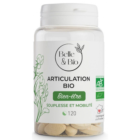 Belle et Bio Articulation bio 120 comprimés curcuma gingembre harpagophytum Onaturel