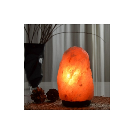 Lampe en Cristal de Sel d'Himalaya de 2 à 3 Kg Zen Arôme