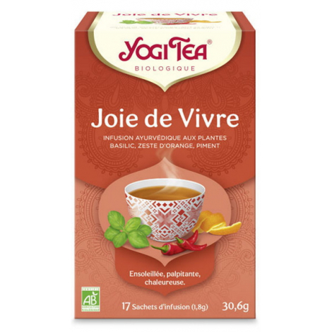 Yogi Tea Infusion Joie de vivre 17 infusettes Yogi Tea