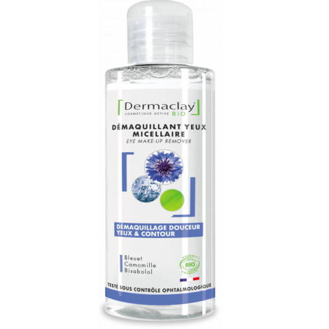 Dermaclay Doux démaquillant yeux Bleuet Camomille Bisabolol 150 Ml Dermaclay