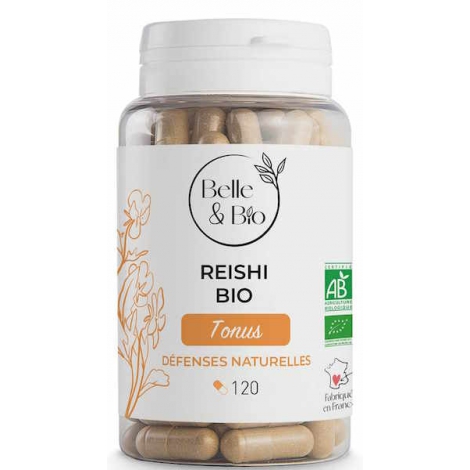 Belle et Bio Reishi bio 120 gélules défenses naturelles Onaturel