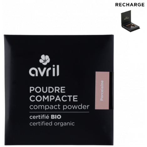 Avril Poudre compacte Porcelaine certifiée Bio Avril Beauté
