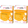 Propolia Gommes de Propolis Miel et Orange Lot de 2 boîtes de 45g Propolia