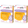 Propolia Gommes de Propolis Réglisse Lot de 2 boîtes de 45g Propolia