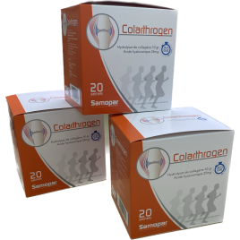 Monapharm Lot de 3 Colarthrogen 3 x 20 sachets Monapharm