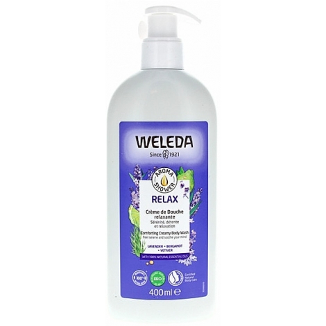 Weleda Crème de douche Relax Lavande Bergamote Vetiver 400ml Weleda