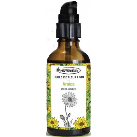 Phytofrance Huile de fleurs Arnica BIO 50ml Phytofrance