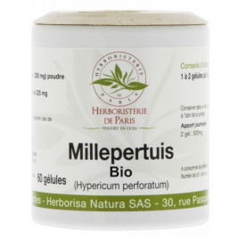 Herboristerie De Paris MILLEPERTUIS bio 250 MG 60 gélules Herboristerie De Paris