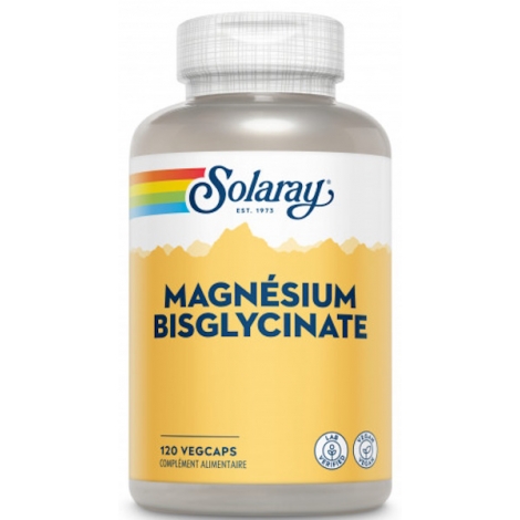 Solaray Bisglycinate de Magnésium 120 gélules Solaray