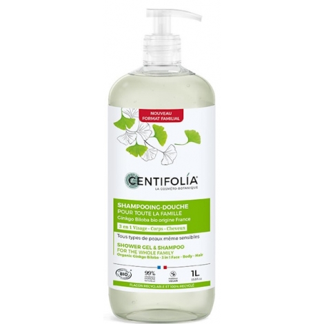 Centifolia Shampoing Douche pour toute la famille 1L Centifolia