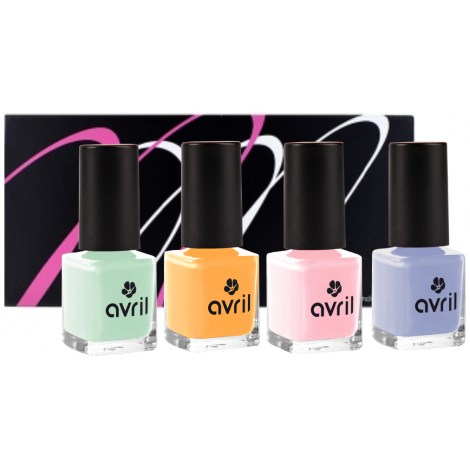 Coffret Mondebio Box vernis Pastel Candy Mondebiobox