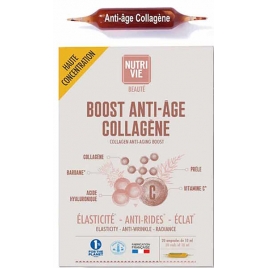 Nutrivie Boost Anti age Collagène 20 ampoules buvables Nutrivie