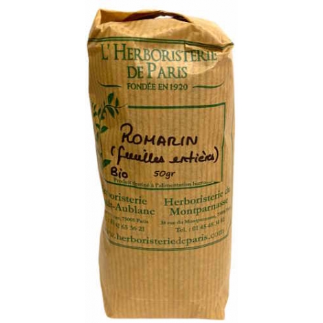 Herboristerie de Paris Tisane au Romarin feuille bio 50 gr Herboristerie De Paris