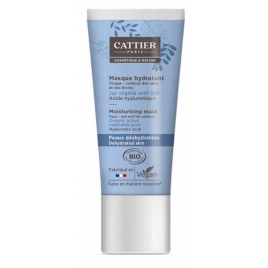 Cattier Masque hydratant peaux déshydratées 50ml aloe vera acide hyaluronique Onaturel