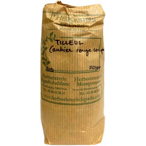 Herboristerie de Paris Tisane Aubier de Tilleul bio 50 gr Herboristerie De Paris